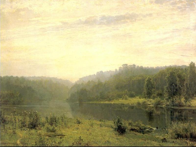 Ivan Shishkin Foggy Morning oil painting picture